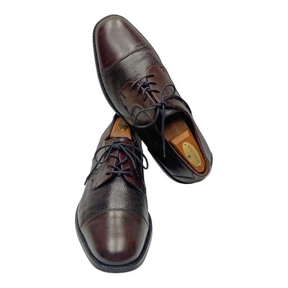 BOSTONIAN 27848 Marco Brown‎ Leather Cap Toe Dress Oxfords - Picture 11 of 11